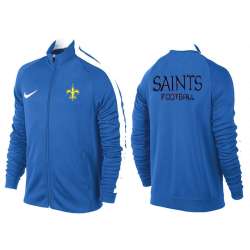 NFL New Orleans Saints Team Logo 2015 Men Football Jacket (16)