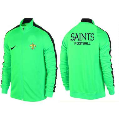 NFL New Orleans Saints Team Logo 2015 Men Football Jacket (18)