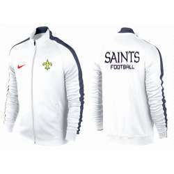 NFL New Orleans Saints Team Logo 2015 Men Football Jacket (2)