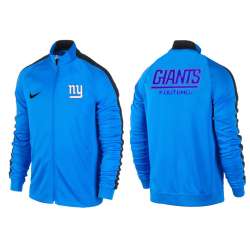 NFL New York Giants Team Logo 2015 Men Football Jacket (27)