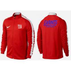 NFL New York Giants Team Logo 2015 Men Football Jacket (30)