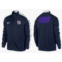 NFL New York Giants Team Logo 2015 Men Football Jacket (32)