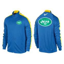 NFL New York Jets Team Logo 2015 Men Football Jacket (17)