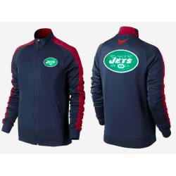NFL New York Jets Team Logo 2015 Men Football Jacket (19)