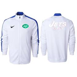 NFL New York Jets Team Logo 2015 Men Football Jacket (22)