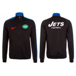 NFL New York Jets Team Logo 2015 Men Football Jacket (24)