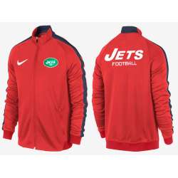 NFL New York Jets Team Logo 2015 Men Football Jacket (31)