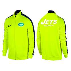 NFL New York Jets Team Logo 2015 Men Football Jacket (33)