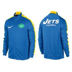 NFL New York Jets Team Logo 2015 Men Football Jacket (36)