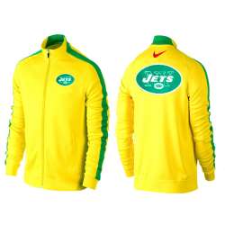 NFL New York Jets Team Logo 2015 Men Football Jacket (4)