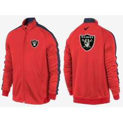 NFL Oakland Raiders Team Logo 2015 Men Football Jacket (12)