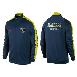 NFL Oakland Raiders Team Logo 2015 Men Football Jacket (20)