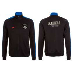 NFL Oakland Raiders Team Logo 2015 Men Football Jacket (24)