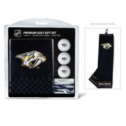 Nashville Predators Golf Gift Set with Embroidered Towel