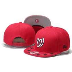 Nationals Fresh Logo Red With Star Adjustable Hat GS