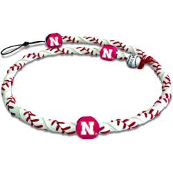 Nebraska Cornhuskers Necklace Frozen Rope Classic Baseball CO