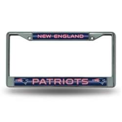 New England Patriots Glitter Chrome Frame