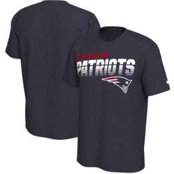 New England Patriots Nike Sideline Line of Scrimmage Legend Performance T-Shirt Navy