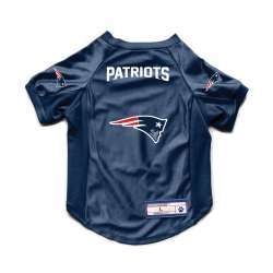 New England Patriots Pet Jersey Stretch Size S