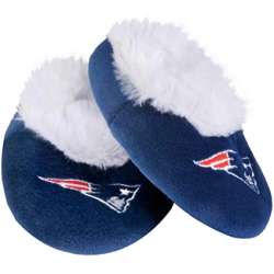 New England Patriots Slippers Baby Booties CO