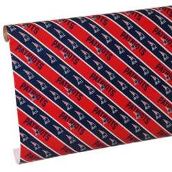 New England Patriots Wrapping Paper Roll Team
