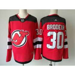 New Jersey Devils #30 Martin Brodeur New Red NHL Jersey