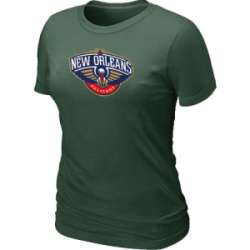 New Orleans Pelicans Big & Tall Primary Logo D.Green Women\'s T-Shirt