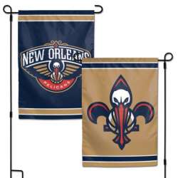 New Orleans Pelicans Flag 12x18 Garden Style 2 Sided