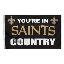 New Orleans Saints Flag 3x5 Country - Special Order