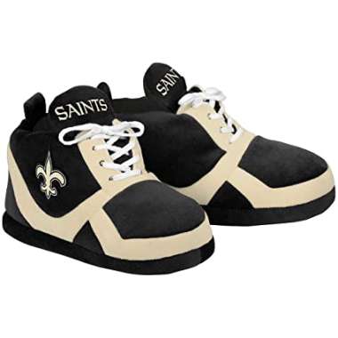 New Orleans Saints Sneaker Slippers - 12pc Case  CO