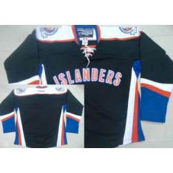 New York Islanders Blank 2012 Black Third Jerseys