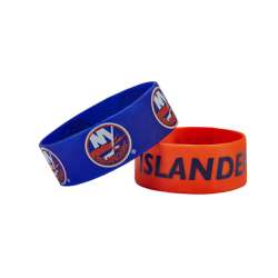 New York Islanders Bracelets - 2 Pack Wide - Special Order