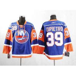 New York Islanders #39 Dipietro Blue Jerseys