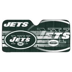 New York Jets Auto Sun Shade - 59x27