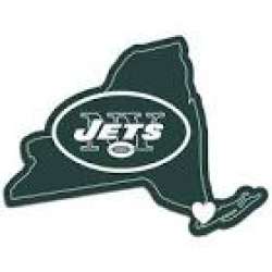 New York Jets Home State Vinyl Sticker