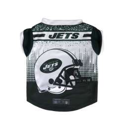 New York Jets Pet Performance Tee Shirt Size L