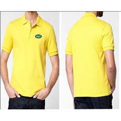 New York Jets Players Performance Polo Shirt-Yellow
