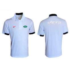 New York Jets Printed Team Logo 2015 Nike Polo Shirt (5)