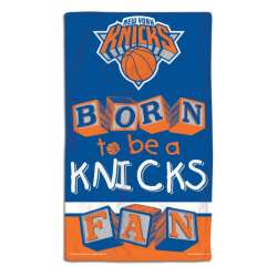 New York Knicks Baby Burp Cloth 10x17 Special Order