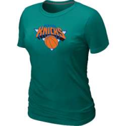 New York Knicks Big & Tall Primary Logo L.Green Women\'s T-Shirt
