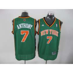 New York Knicks #7 Carmelo Anthony Green Jerseys