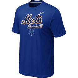 New York Mets 2014 Home Practice T-Shirt - Blue