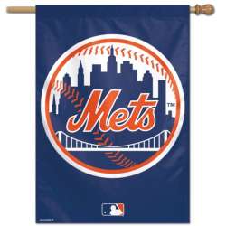 New York Mets Banner 28x40 Vertical