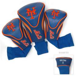 New York Mets Golf Club Headcover Set 3 Piece Contour Style