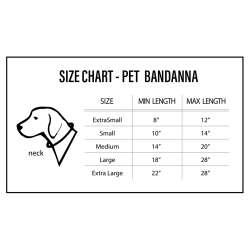 New York Rangers Pet Bandanna Size XS - Special Order