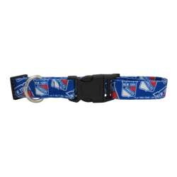 New York Rangers Pet Collar Size L - Special Order