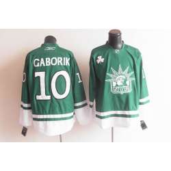 New York Rangers #10 gaborik green Jerseys