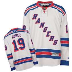 New York Rangers #19 Scott Gomez white Jerseys