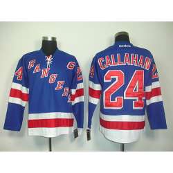 New York Rangers #24 Callahan Blue C Patch Jerseys