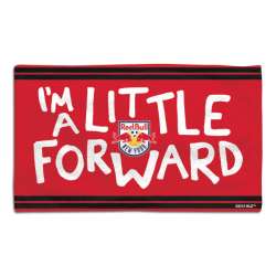 New York Red Bulls Baby Burp Cloth 10x17 Special Order